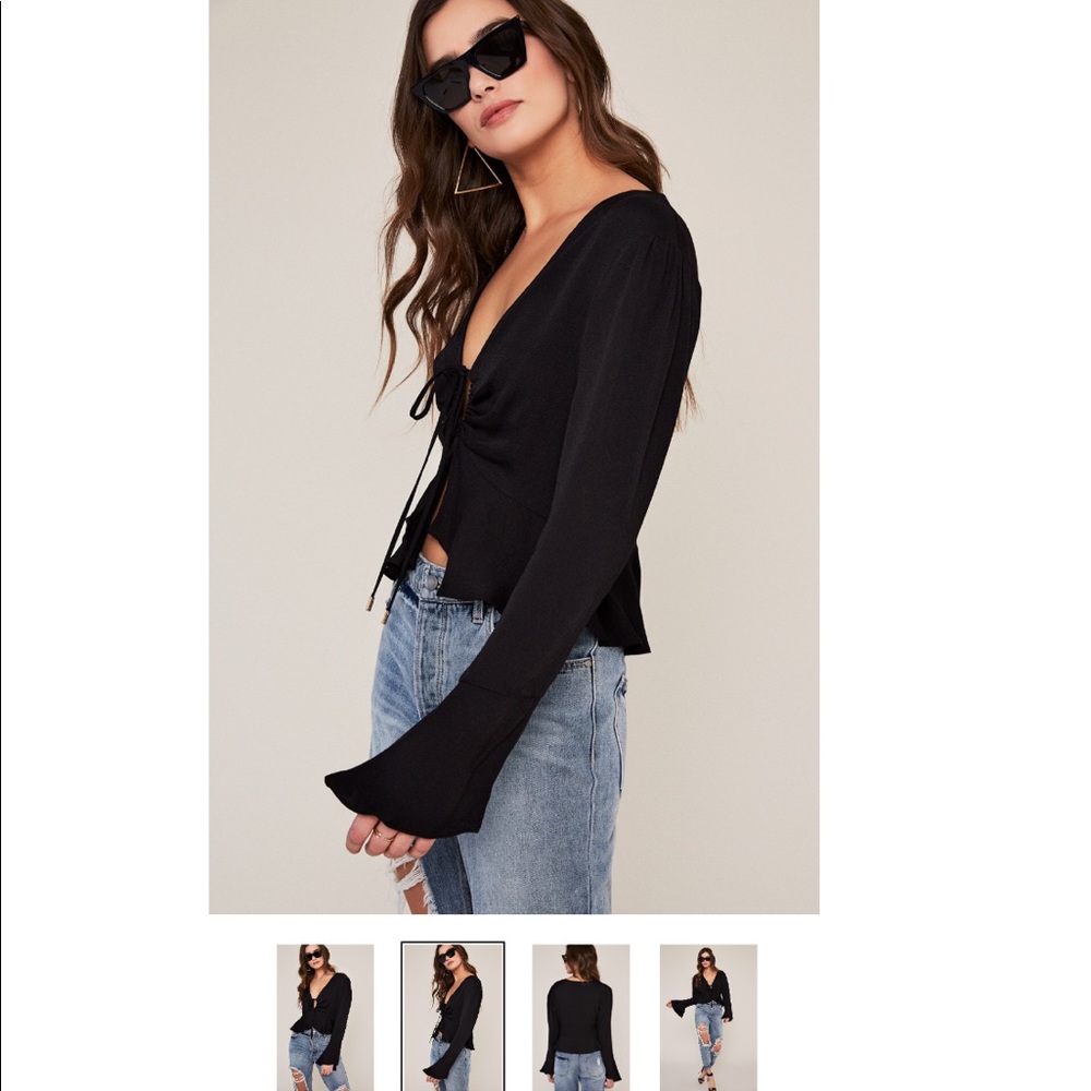 AFRM Scarlett Ruffle Top